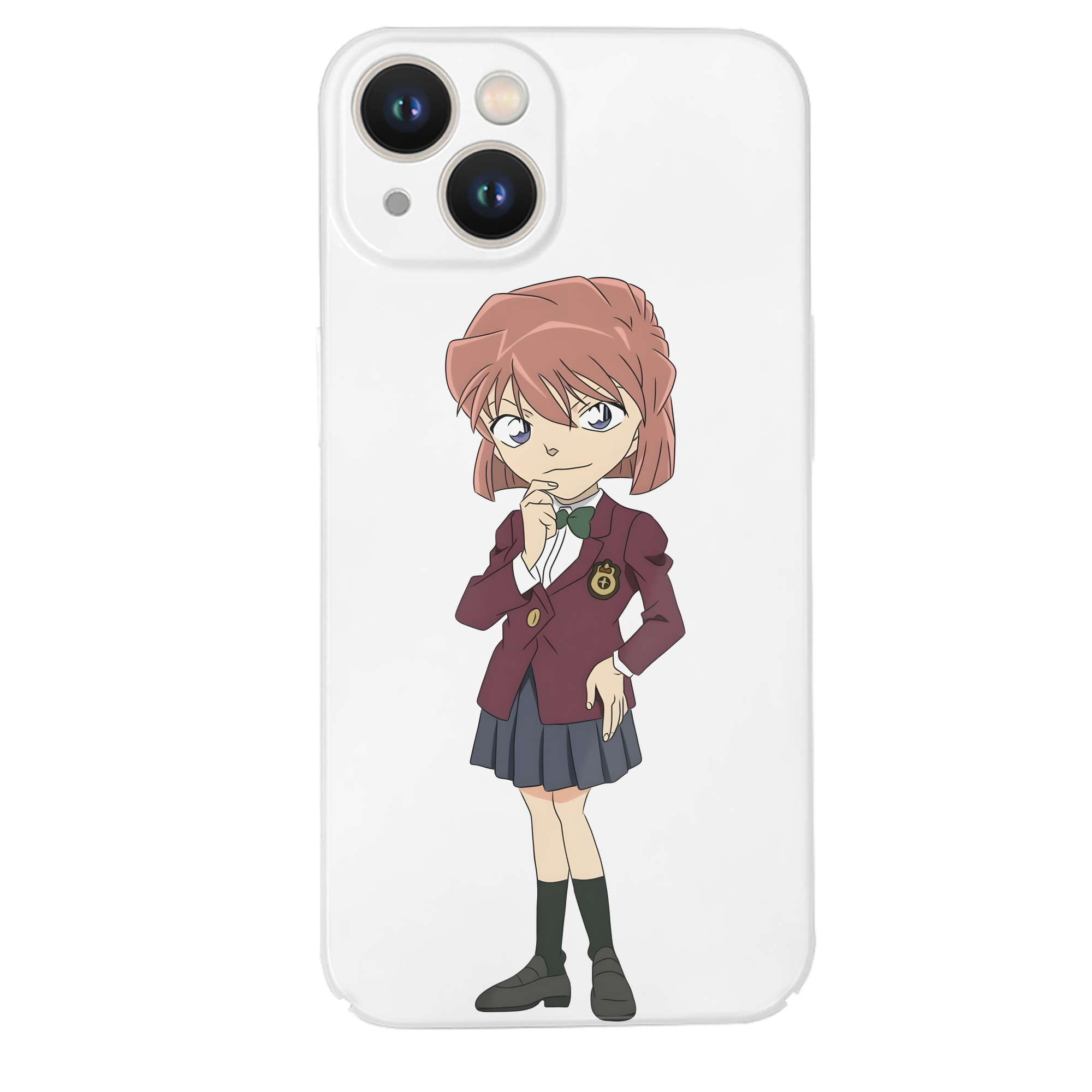 （画像用） 名探偵コナン 灰原 哀 はいばら あい Detective Conan Anita Hailey、Vi Graythorn Haibara Ai 【iPhone 14シリーズ対応】ハードケース